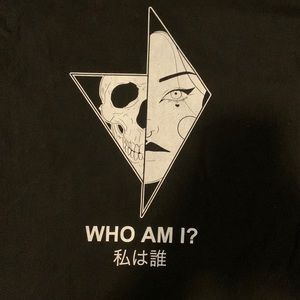 Manga Anime Who Am I T Shirt